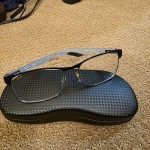 Ray-Ban Black and Silver Glasses